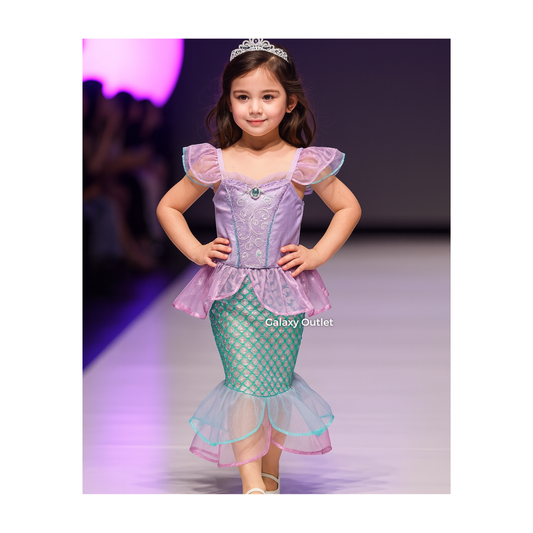 Disfraz Infantil - Princesa Ariel ✦ Bajo pedido