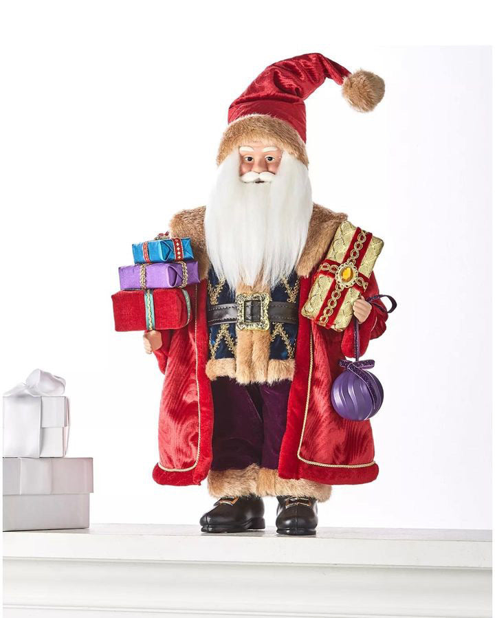 Figura Santa Claus Clásico de Colección - Holiday Lane