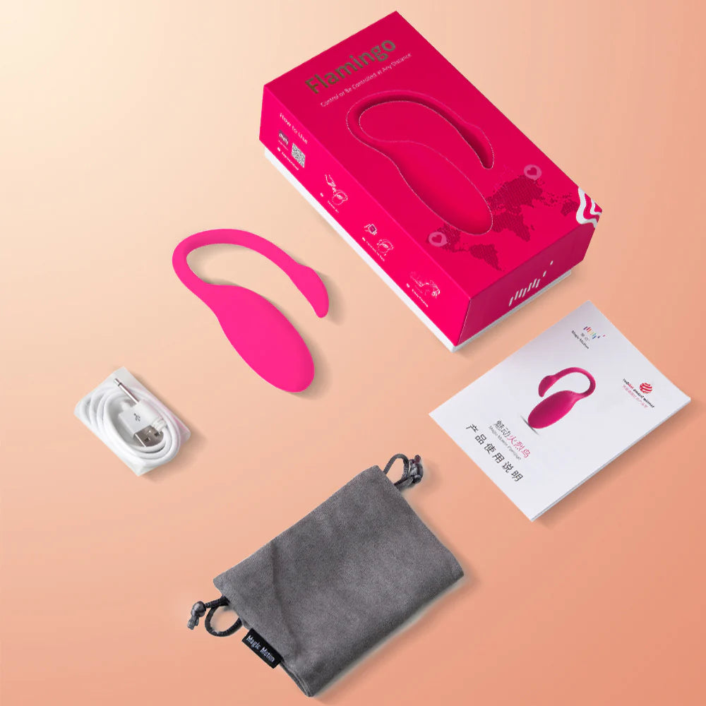 Magic Flamingo – Vibrador de Lujo con Control por App y Larga Distancia ✦ Bajo pedido