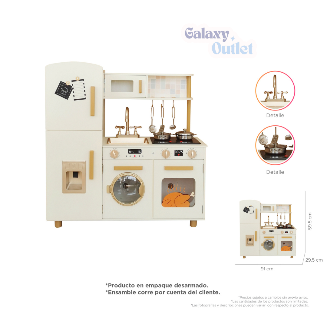 Cocinita de Madera CTAI3-1 ✦ Bajo pedido