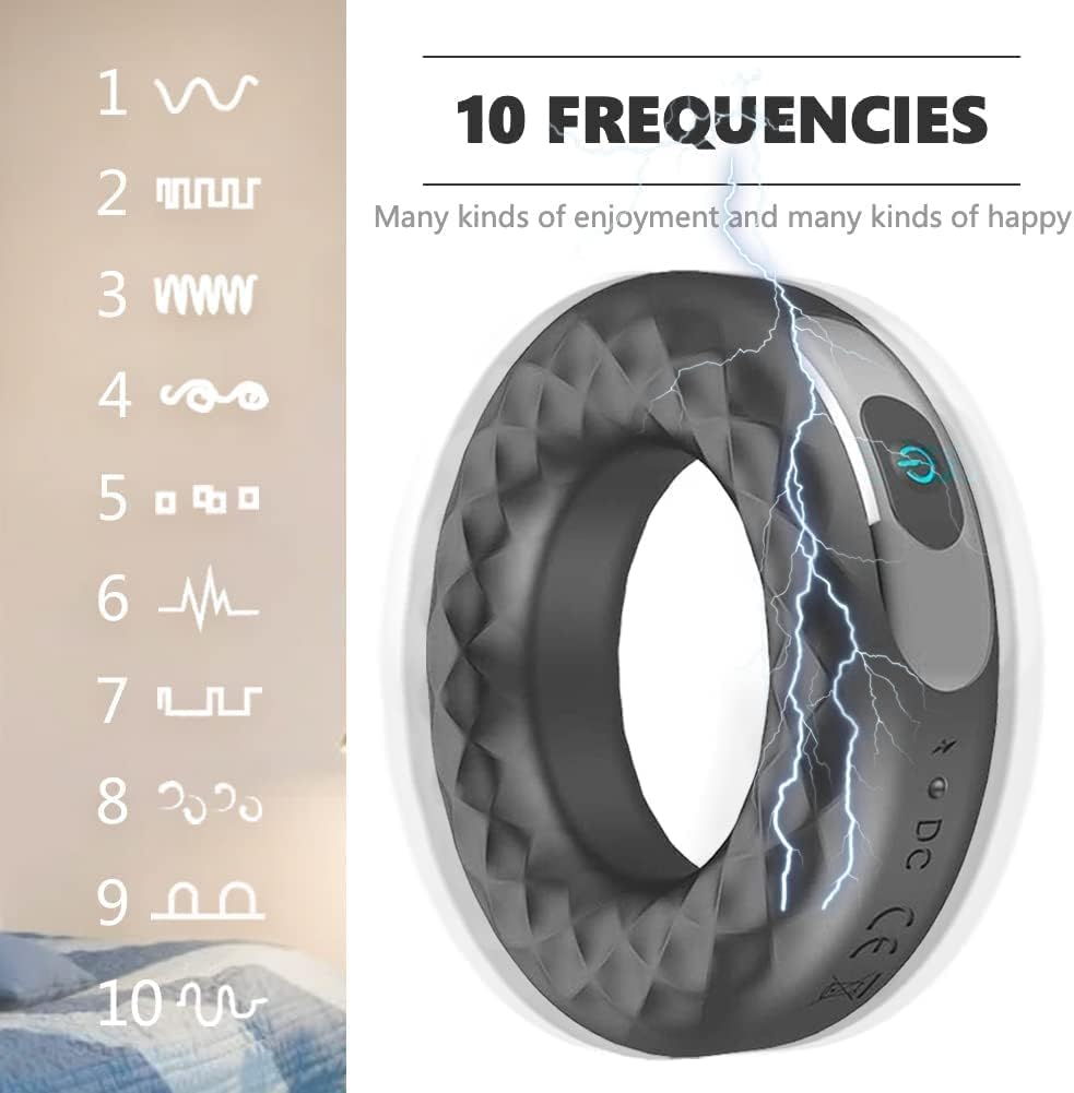 Anillo Vibrador con Control – 10 Modos de Vibración ✦ Bajo pedido