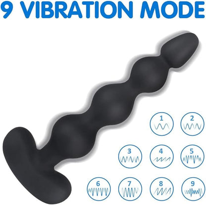 Andrew - Dilatador Anal Con Vibración y Control ✦ Bajo pedido