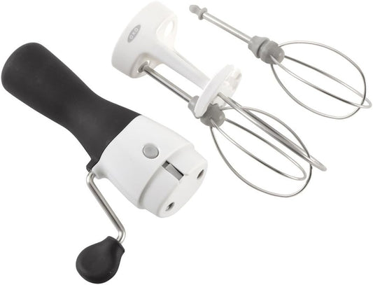 Batidor de huevos OXO Good Grips (Blanco/Negro)