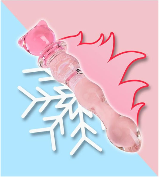 Dildo Inserción 16cm Premium de Cristal, Experiencia de Lujo y Sensación Fría/Caliente - 4 Estilos ✦ Bajo pedido