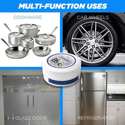 Pasta Limpiadora Pulidora de Acero y Alfombra