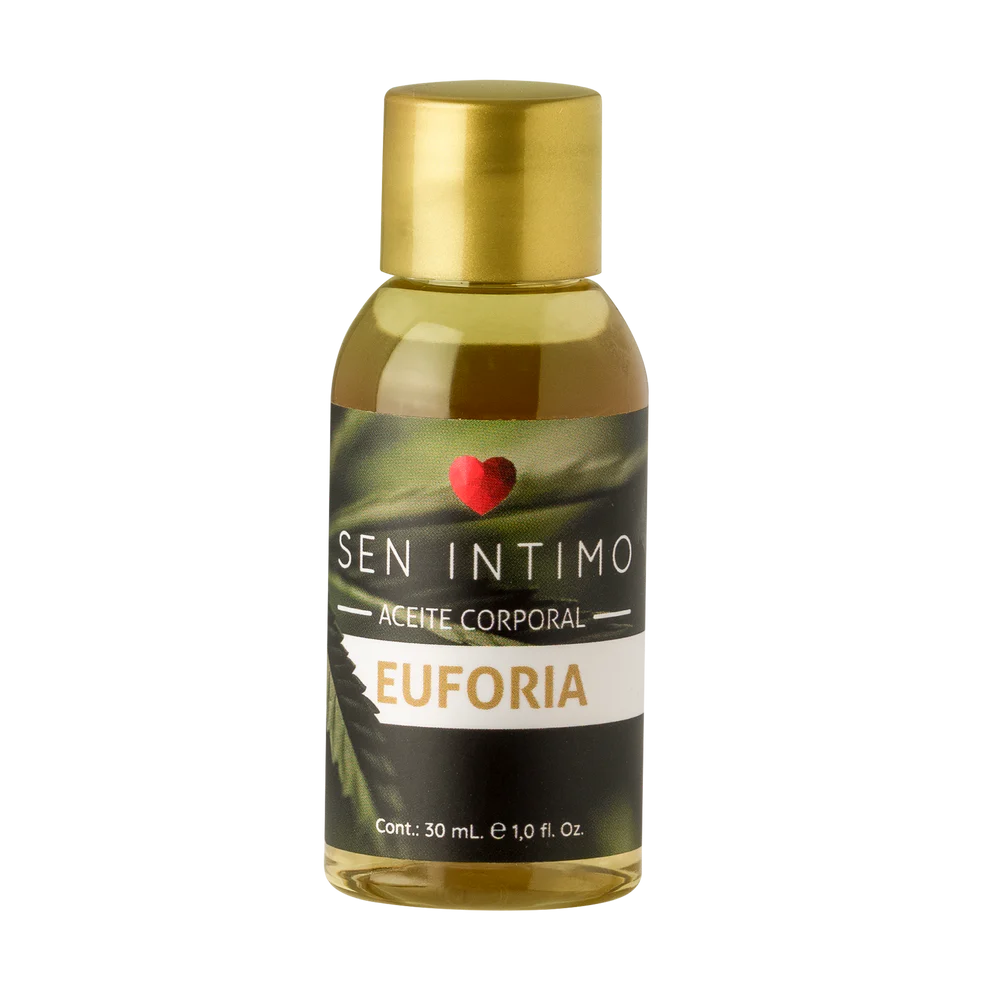 Aceite Corporal con CBD – Euforia - Sen Íntimo (30ml) ✦ Bajo pedido