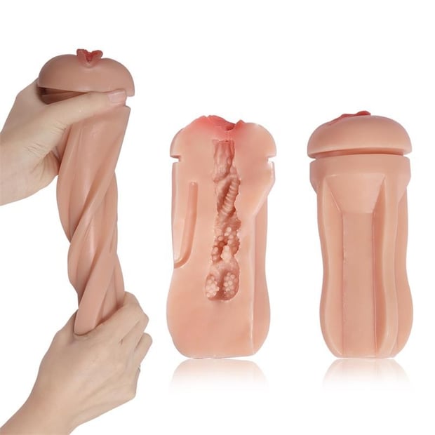 Melly - Masturbador Masculino Realista Discreto con Sonidos ✦ Bajo pedido