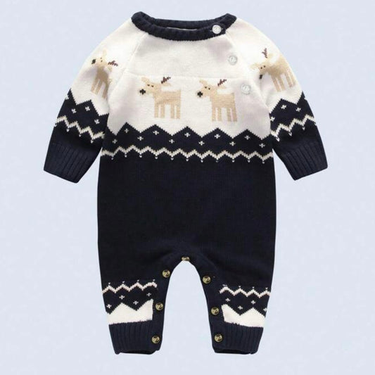 Mameluco Navideño Tejido Bebé - 60cm
