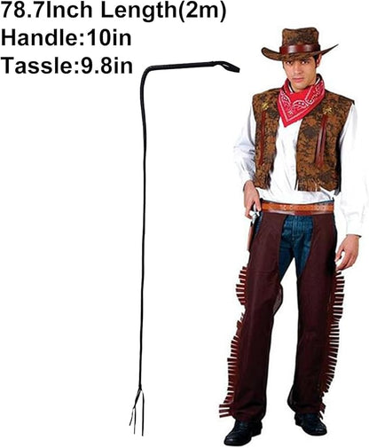 Látigo Cris Multiusos Cuero Sintético - 194cm ✦ Bajo pedido