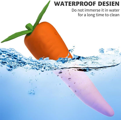 Vibrador Diseño Zanahoria (Introducible 15.5cm) – Estimulador Punto G ✦ Bajo pedido