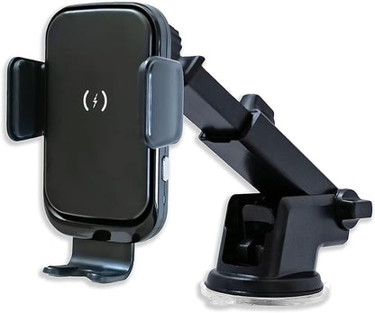 Holder Cargador inalámbrico de Celular para Carro, Soporte de teléfono de carga rápida Qi de 15 W para salpicadero del automóvil, ventilación de aire, abrazadera automática, compatible con iPhone 13 12 11 Pro Max