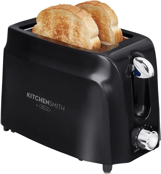 Tostadora Doble - Kitchen Smith By Bella (Negro)