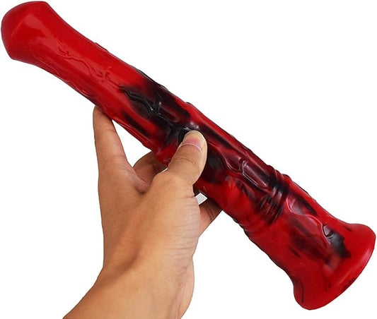 Dildo Inserción 27cm XXL Caballo con Copa Succión ✦ Bajo pedido