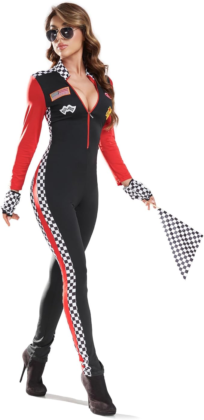 Disfraz Adulto – Fórmula 1 (Unitalla M/L) ✦ Bajo pedido