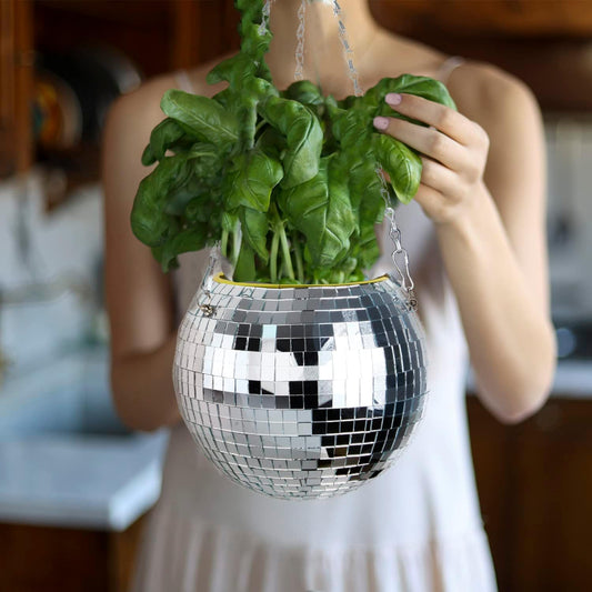 Maceta Bola Disco