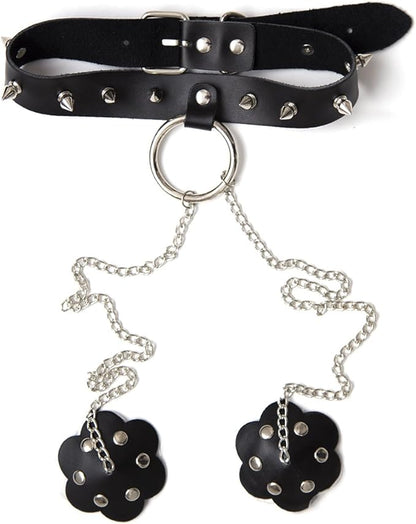 Choker Pezoneras BDSM ✦ Bajo pedido