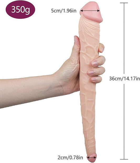 Dildo Doble (Vaginal y Anal) ✦ Bajo pedido