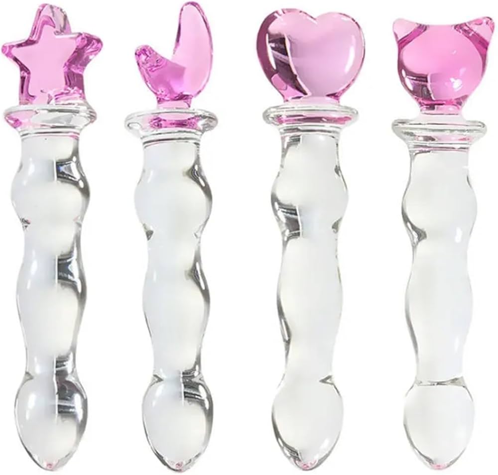 Dildo Inserción 16cm Premium de Cristal, Experiencia de Lujo y Sensación Fría/Caliente - 4 Estilos ✦ Bajo pedido