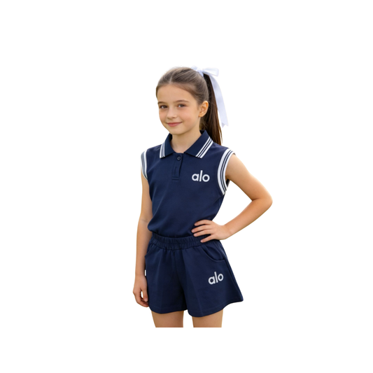 Set de 2 piezas - Set Deportivo Infantil algo para Niña | Conjuntol Cómodo (2 colores) ✦ Bajo pedido
