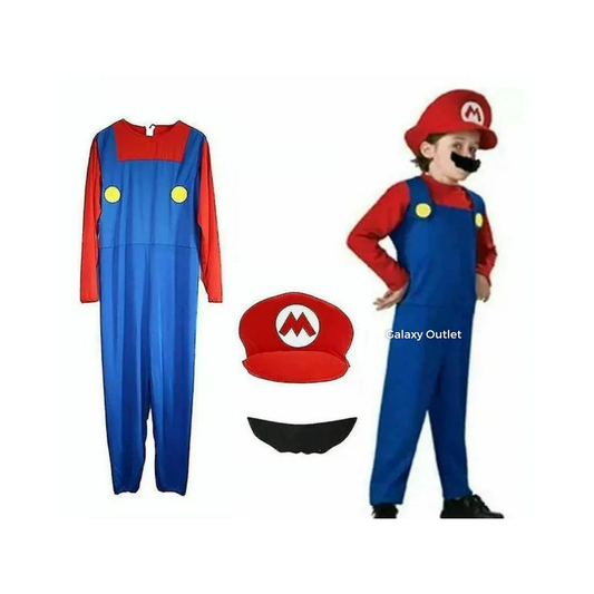 Disfraz Infantil – Mario Bros - Mario ✦ Bajo pedido