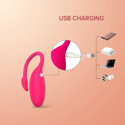 Magic Flamingo – Vibrador de Lujo con Control por App y Larga Distancia ✦ Bajo pedido