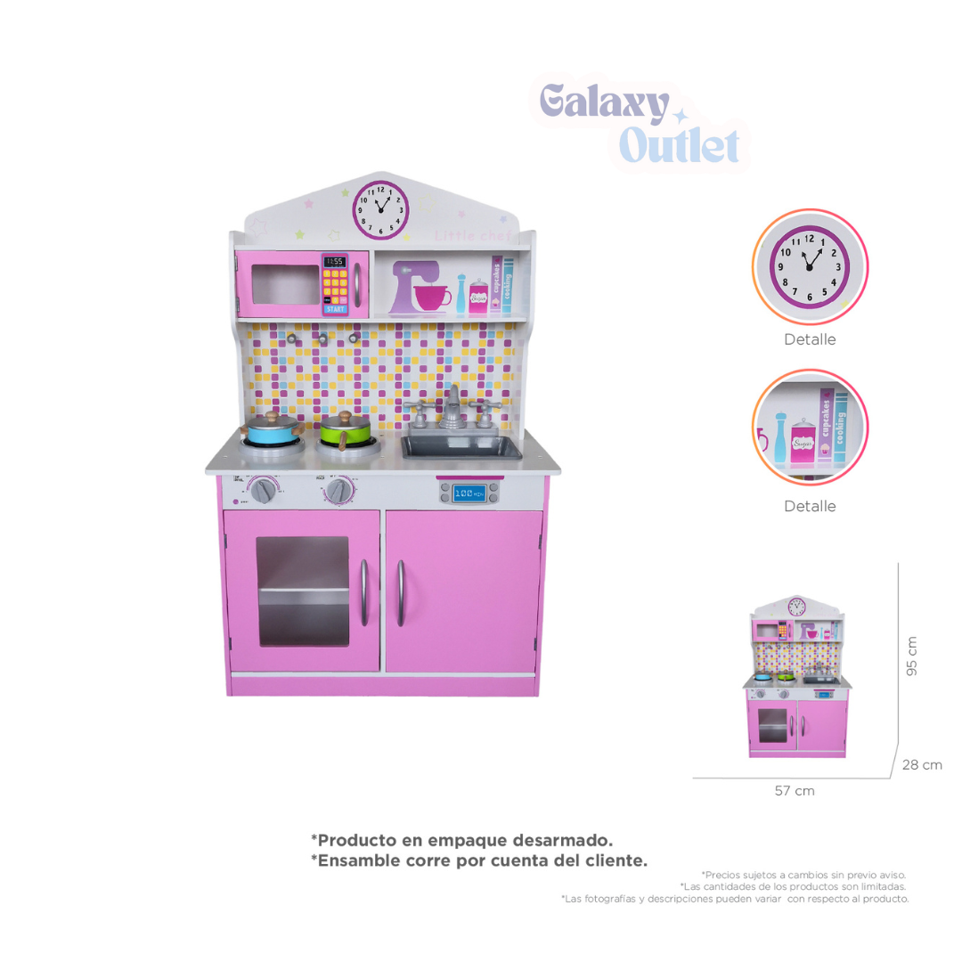 Cocinita de Madera CTAI3-6 ✦ Bajo pedido