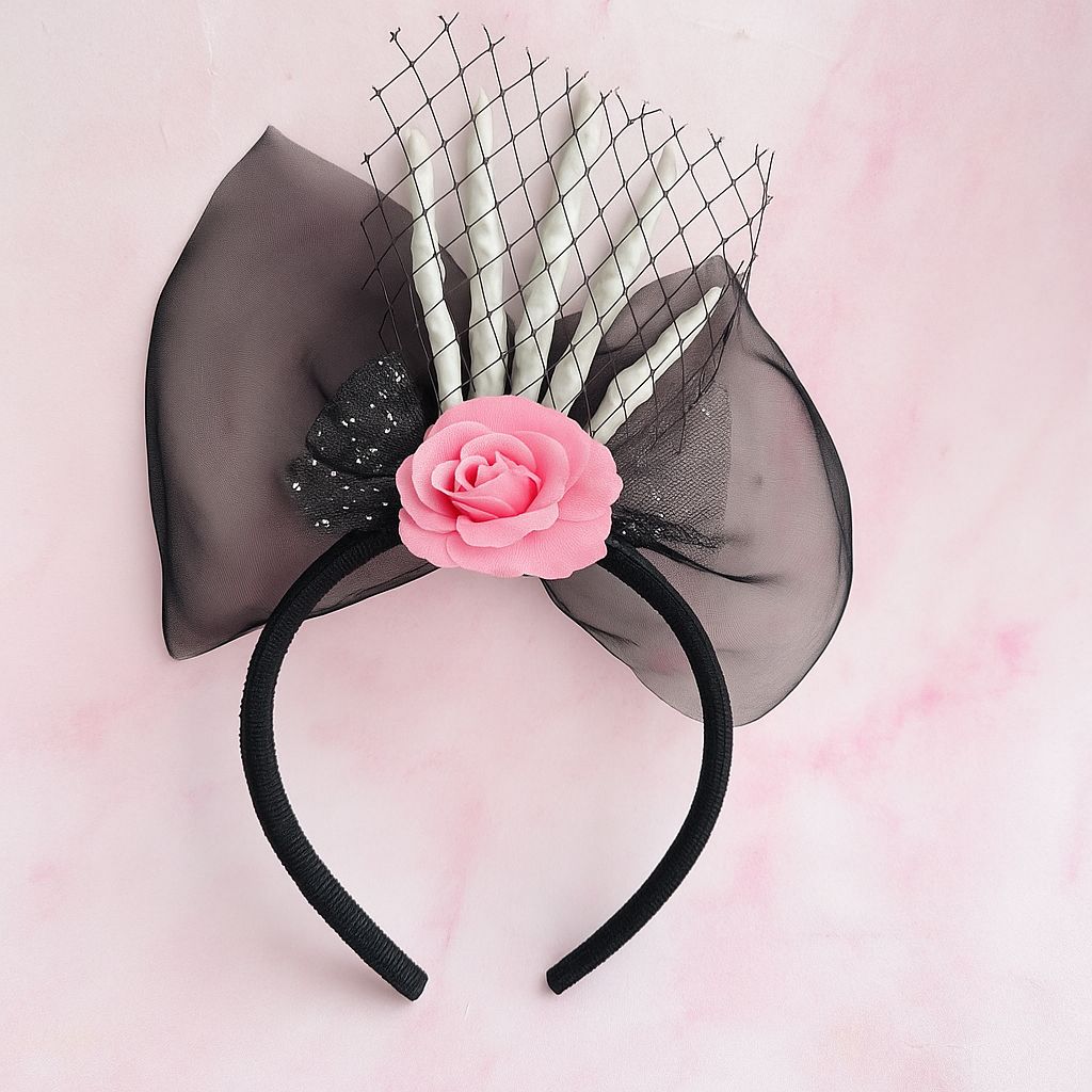 Diadema Catrina Adulto - Rosa, Morado ✦ Bajo pedido