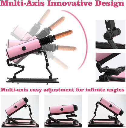 Maleta Sexual Automática con Dildo de Empuje Ajustable ✦ Bajo pedido