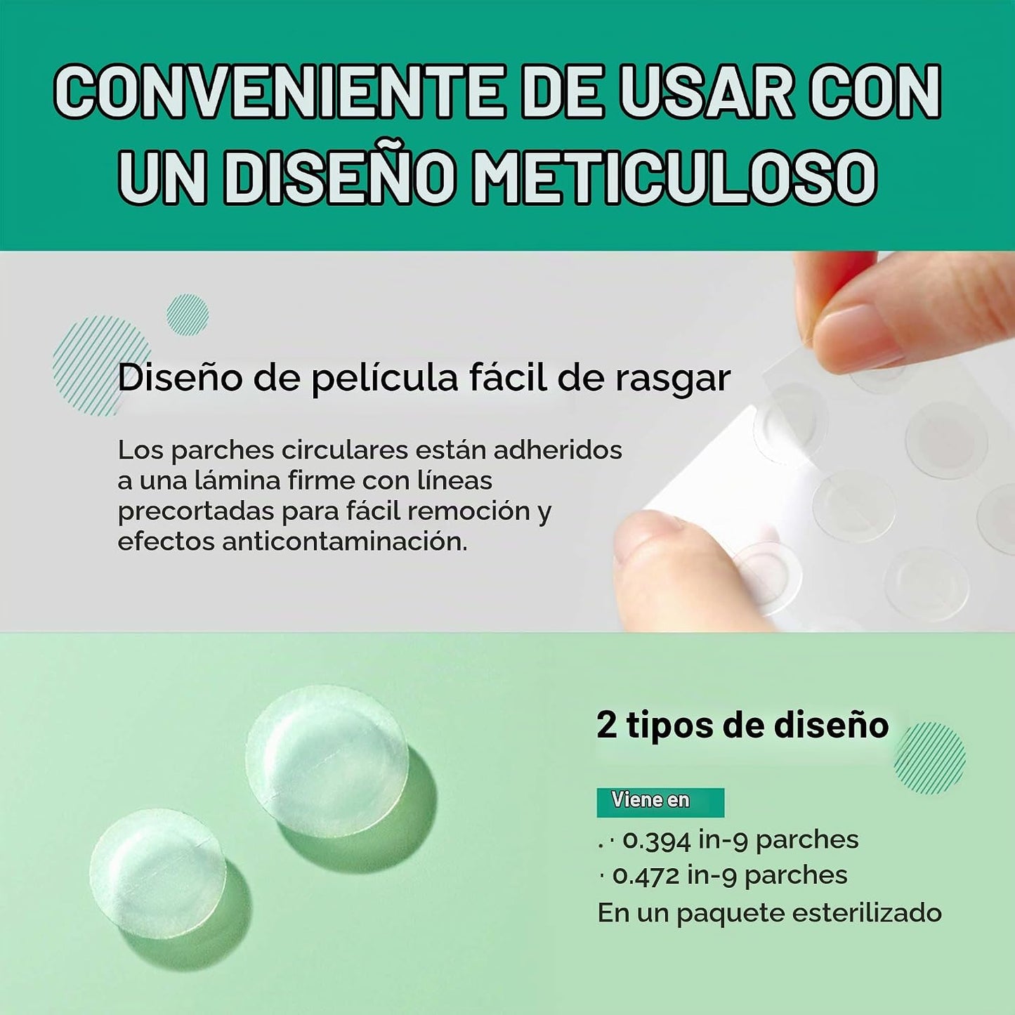 Parches para Acné Microagujas (18uds) - Some by Mi ✦ Bajo pedido