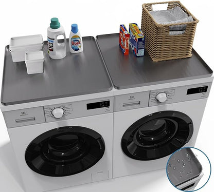 Set de 2 Almohadillas de Silicona Multiusos, Antideslizantes, Impermeables y Resistentes al Calor (Gris)