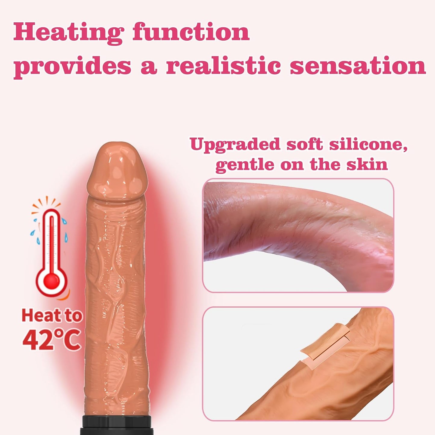 Maleta Sexual Automática con Dildo de Empuje Ajustable ✦ Bajo pedido