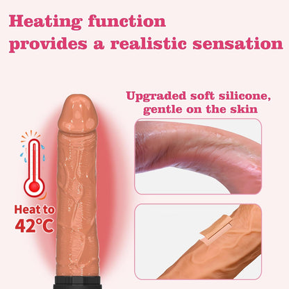 Maleta Sexual Automática con Dildo de Empuje Ajustable ✦ Bajo pedido