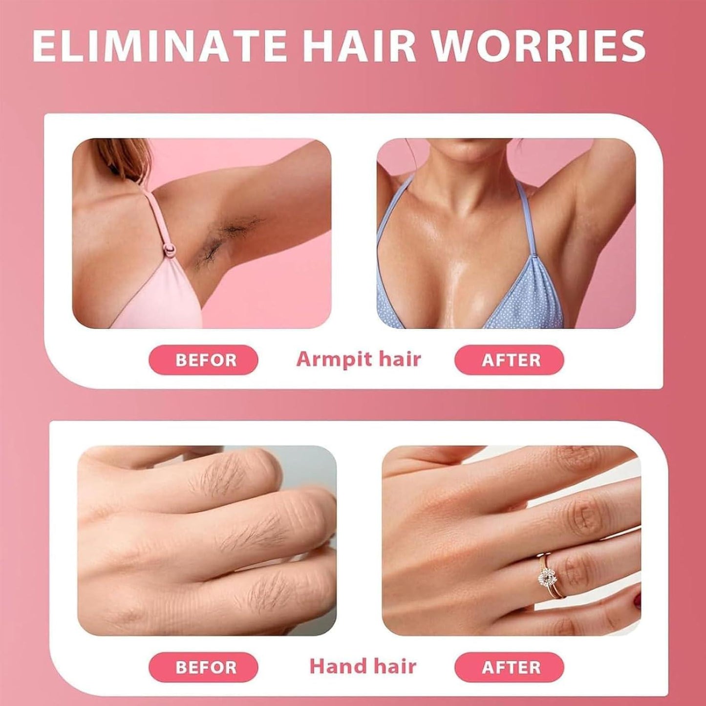 Crema Depilatoria Instantánea para Piernas, Brazos y Axilas ✦ Bajo pedido