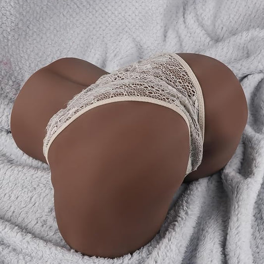 Mistress Fanny - Masturbador Masculino Torso Realista con Doble Entrada (2 Colores) ✦ Bajo pedido