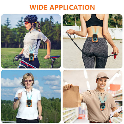 Ventilador Multifuncional 4 en 1 N20 - Foco para Hiking y SOS + Batería Portátil