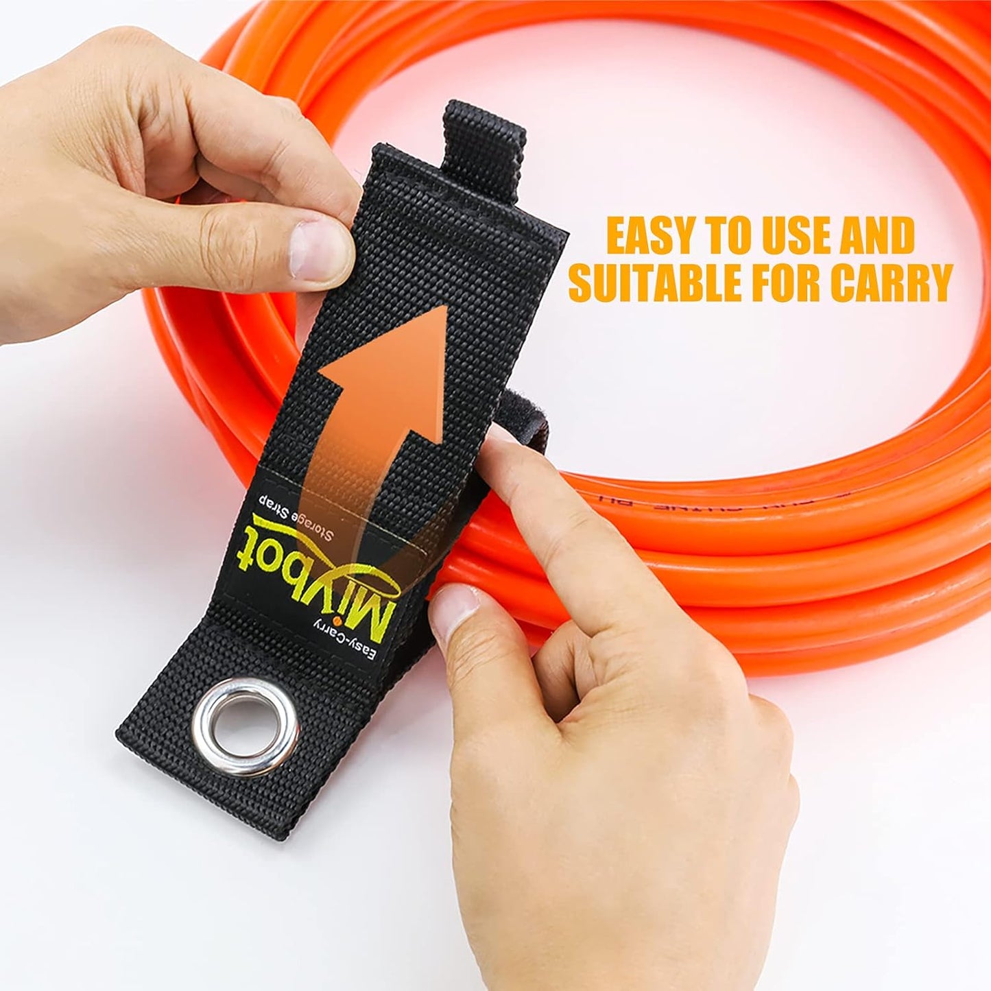 Set de 10 Correas Organizadoras Multiusos de Cables y Correas