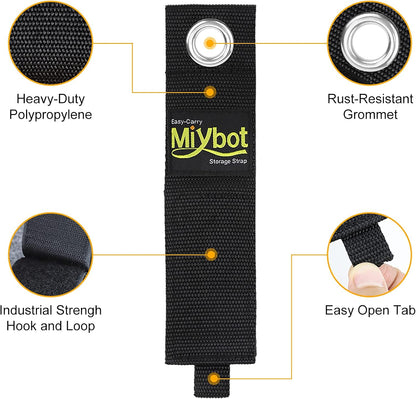 Set de 10 Correas Organizadoras Multiusos de Cables y Correas