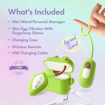 Blush Play With Me Blooming Bliss – Mini Vibrador de Clítoris + Bala con App iOS ✦ Bajo pedido