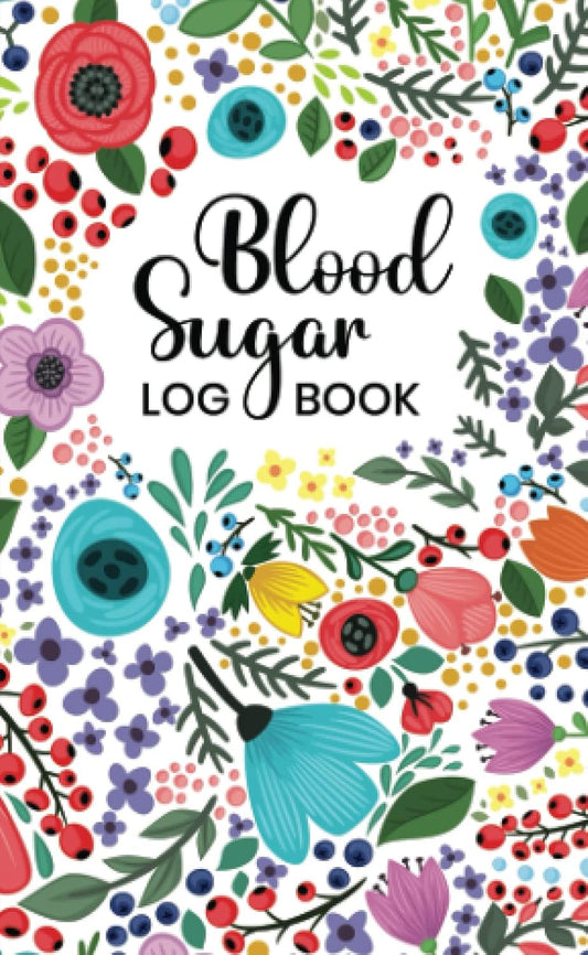 Libro de registro de glucosa en sangre con 52 semanas de seguimiento