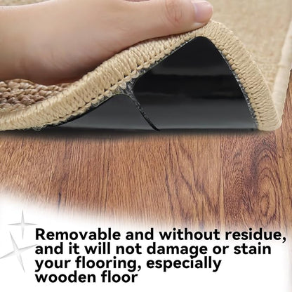 Set de 12 Adhesivos Antideslizantes para Alfombras