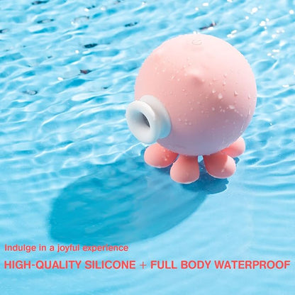 OCTOPI - Succionador de Clítoris en Forma de Pulpo, 10 Modos de Succión Silicona Médica Impermeable IPX7 ✦ Bajo pedido