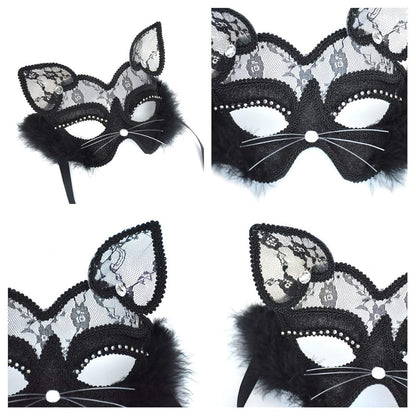 Antifaz Rígido Gato - Varios Estilos (Unitalla) ✦ Bajo pedido