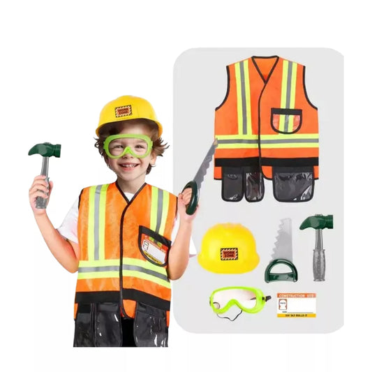 Disfraz Infantil – Constructor ✦ Bajo pedido