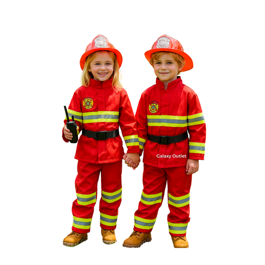 Disfraz Infantil Unisex – Bombero ✦ Bajo pedido
