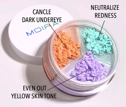 Set & Correct Trío de Polvos Sueltos (6 Estilos) - Moira ✦ Bajo pedido