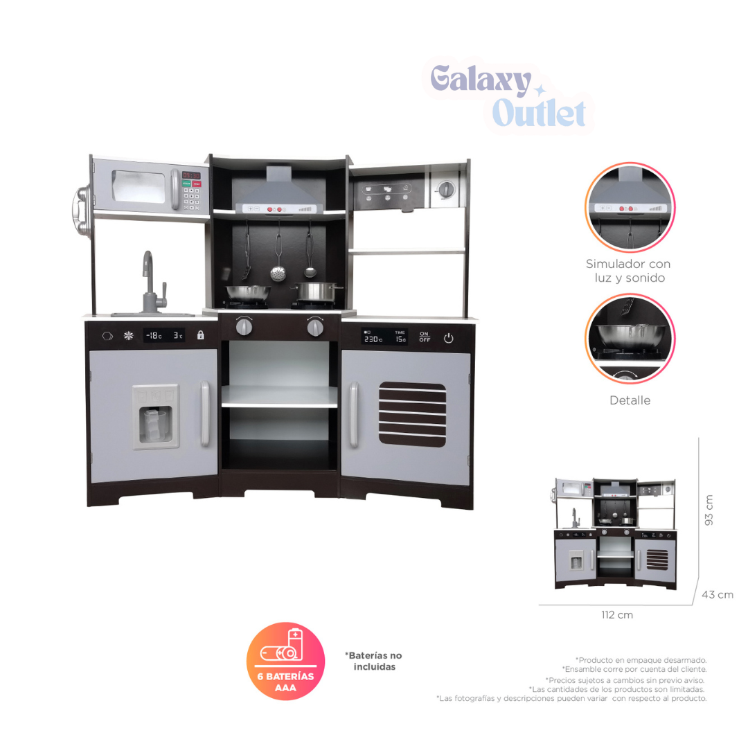 Cocinita de Madera CTAI3-4 ✦ Bajo pedido