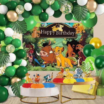 Set 8 Centros de Mesa del Rey León