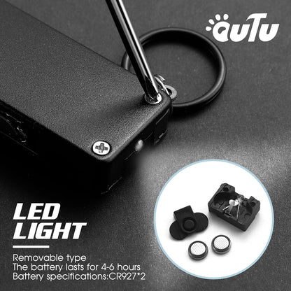 Llavero Multiherramienta 8 en 1 OUTU (Negro)