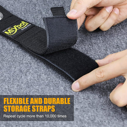 Set de 10 Correas Organizadoras Multiusos de Cables y Correas