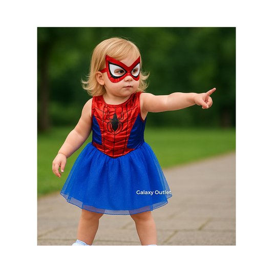Disfraz Infantil - Spiderman Niña Vestido ✦ Bajo pedido
